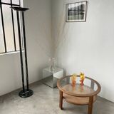 Italian style marble effect halogen floor lamp