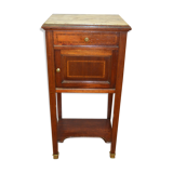 Mahogany bedside table