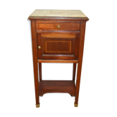 Table de chevet en acajou
