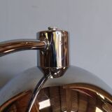 Vintage chrome metal desk lamp