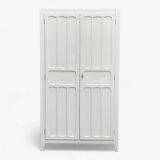 Antique Parisian paneled wardrobe, 1940