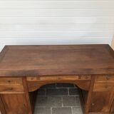 Louis Philippe desk in solid walnut