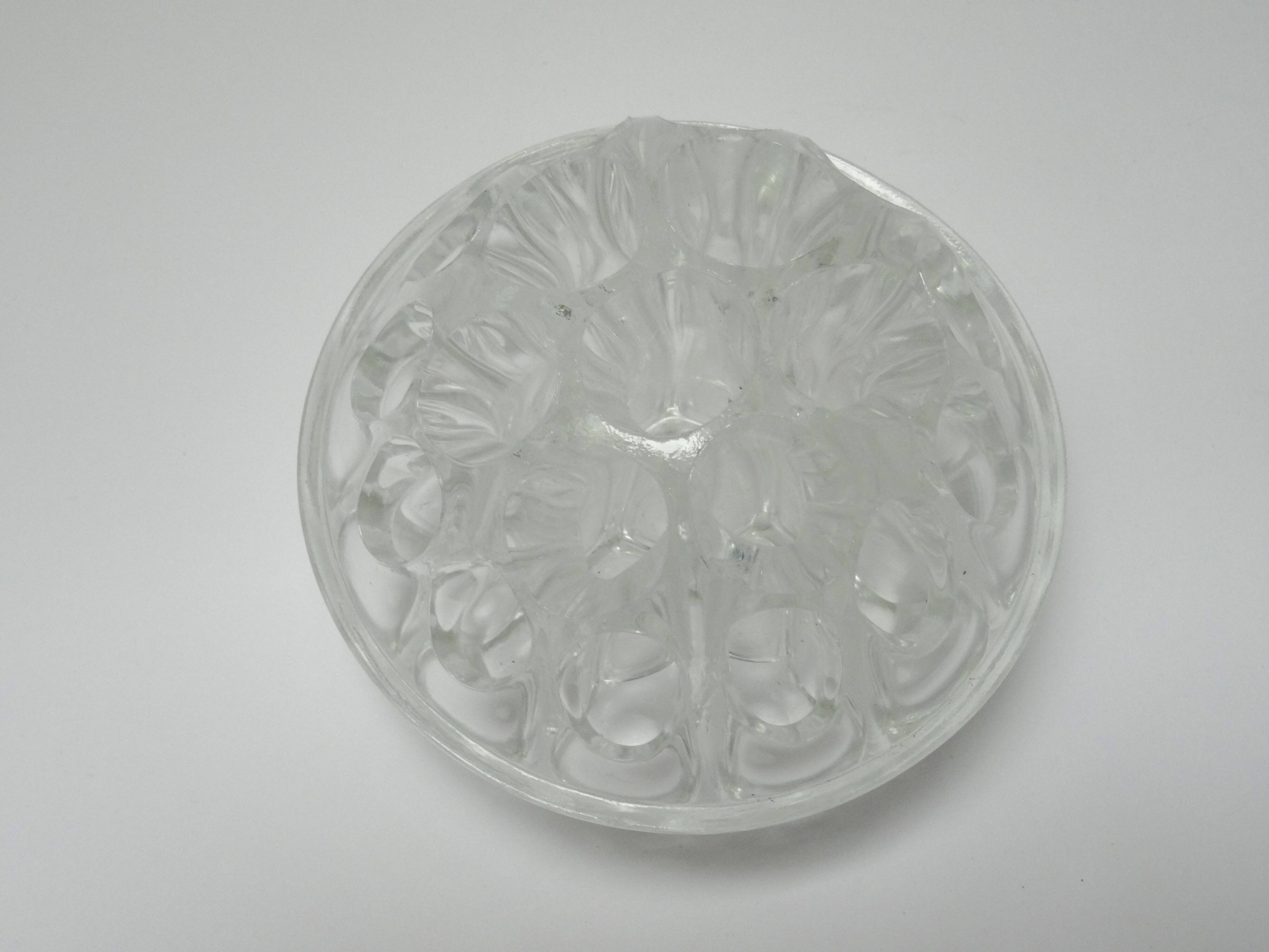 Vase pique fleurs 19 trous en verre
