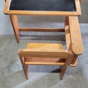 Bureau à système pliant pour enfant , vintage 1970