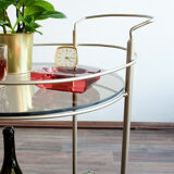 Vintage Czechoslovakian serving bar cart, 1970s