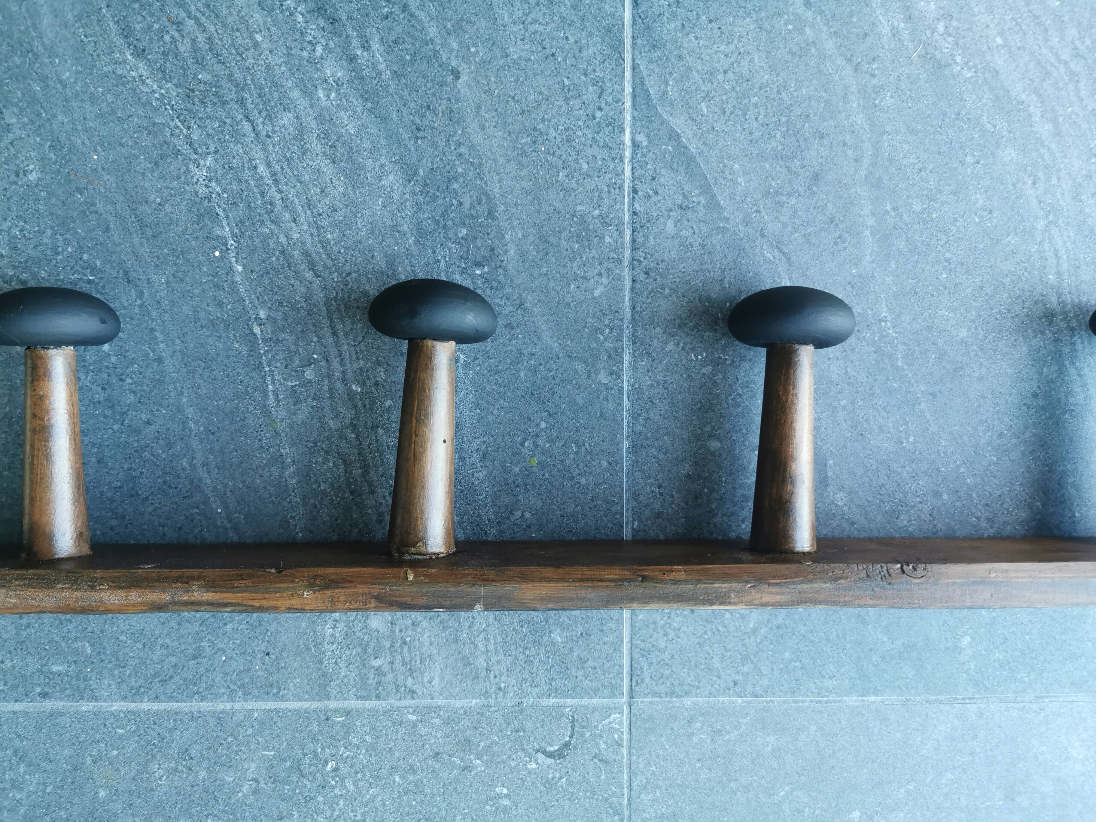 Old country coat holder