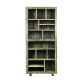 Wooden workshop furniture with 15 lockers