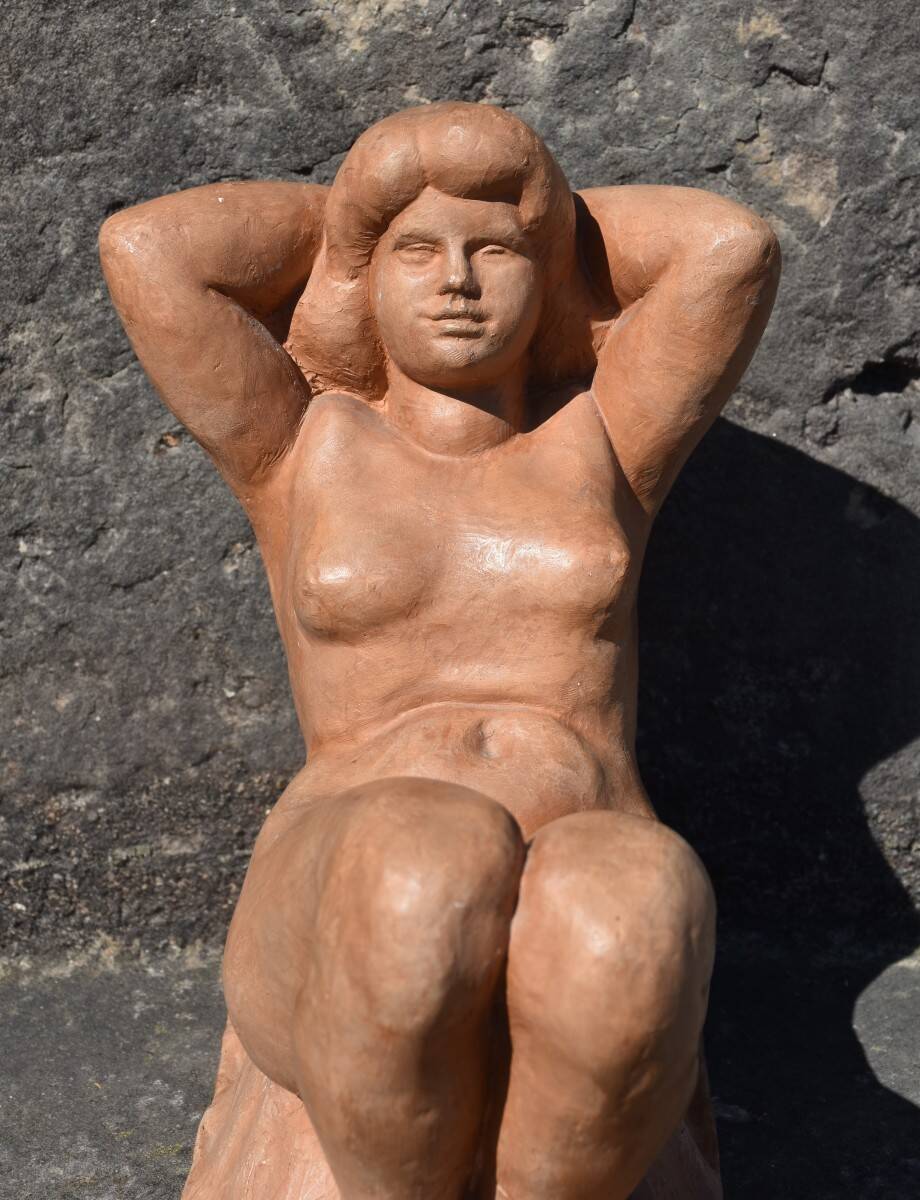 L. Ollivier, Woman Sitting (1947)