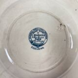 Lot of Plate, Platter, Ramier and Soup Tureen, Iron Earth, "Excelsior" service, E. Bourgeois, late 19th century