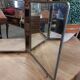 Miroir de barbier triptyque sur pieds 1930