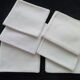 Set of 6 napkins in white cotton 47 x 54 cm