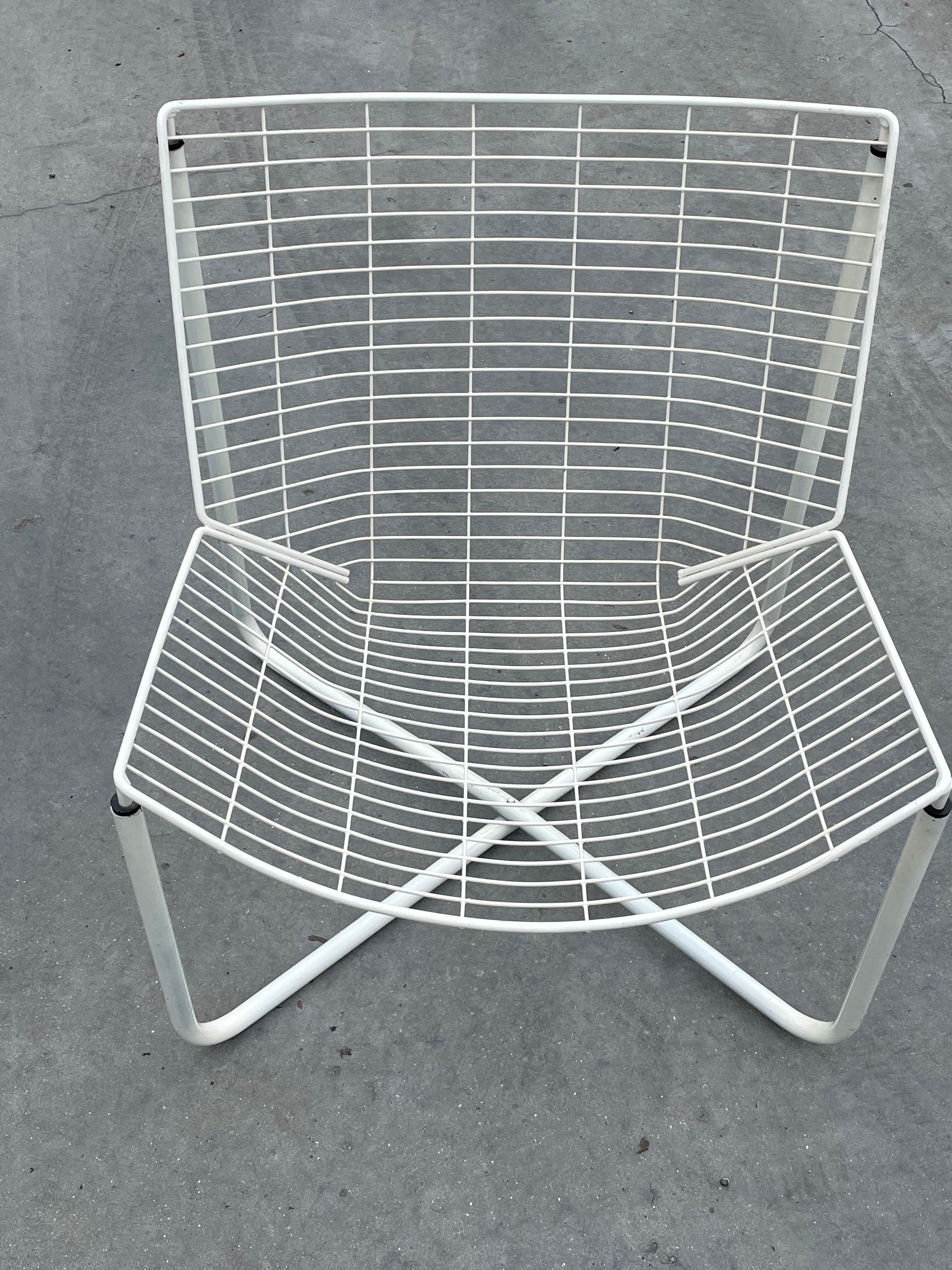 Vintage Niels Gammelgaard Jarpen chair white Ikea