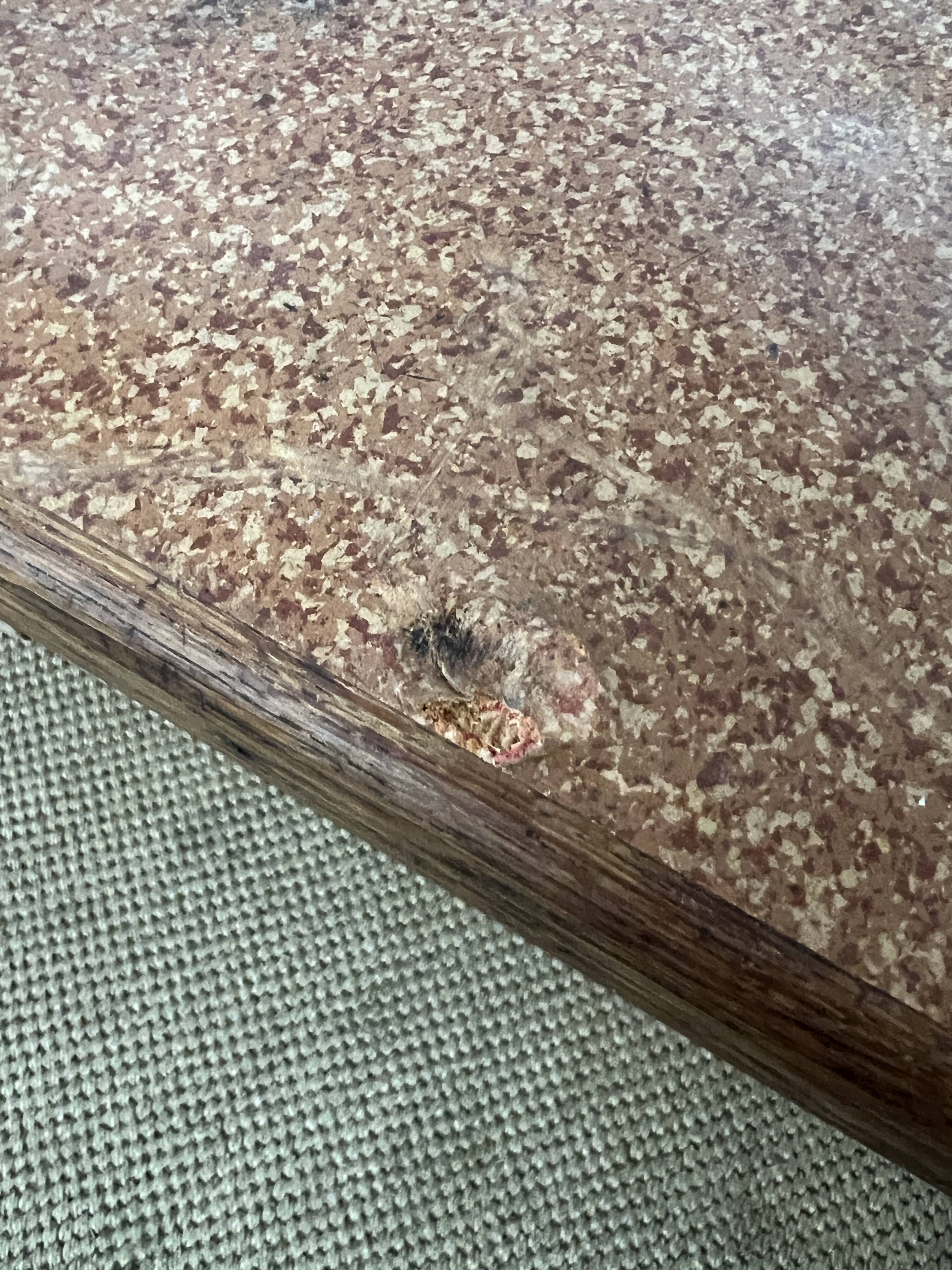 Vintage farm table 3 drawers