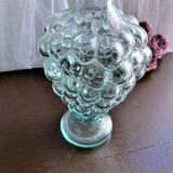 Decanter shaped bunch of grapes from Vetreria Estrusca Italy vintage