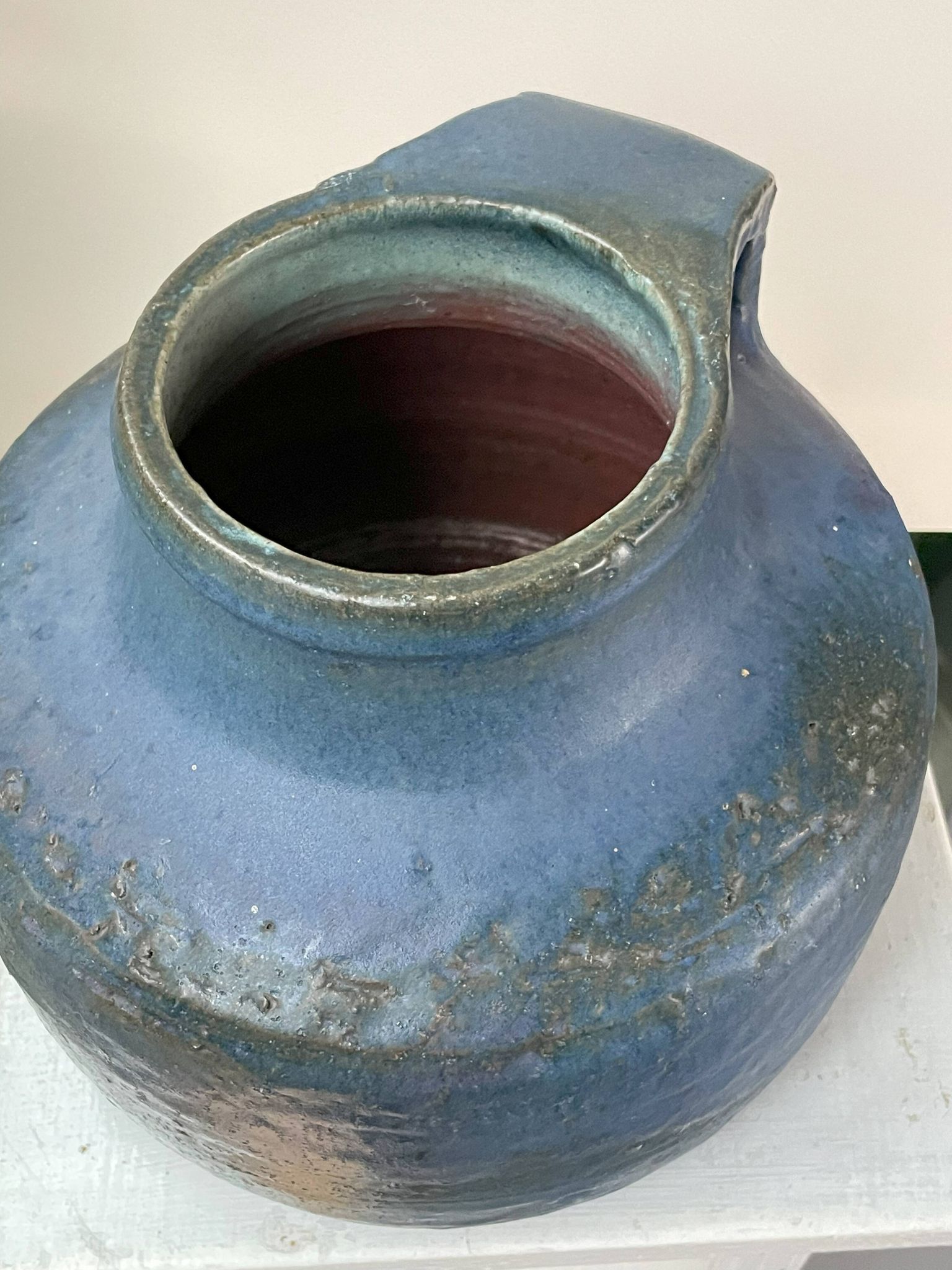 Vase bleu