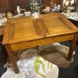 Double-opening sloped desk