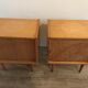 Pair of vintage bedside tables 1960-80's
