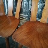 Lot of 14 vintage bistro chairs