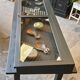 Antique display cabinet on legs