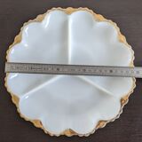 Vintage opaline servant with gilding