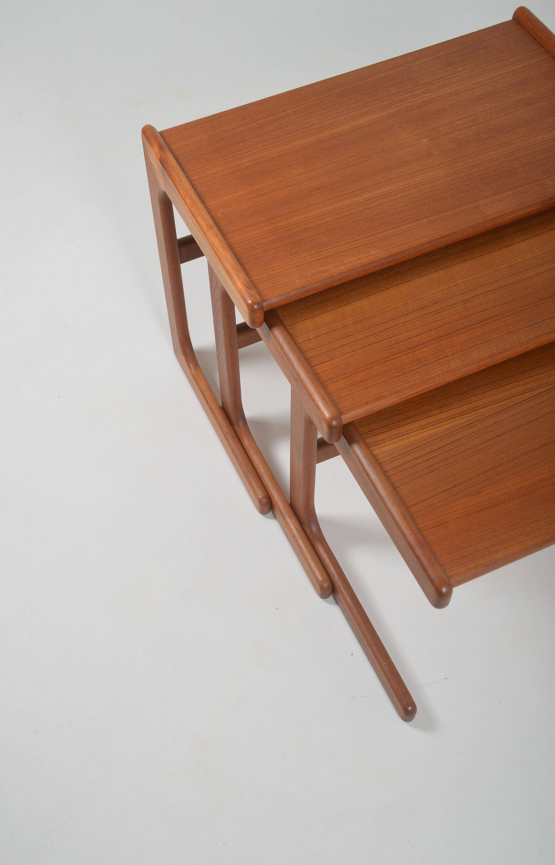 Set of Danish nesting tables by Salin Møbler, 1960s