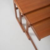 Set of Danish nesting tables by Salin Møbler, 1960s