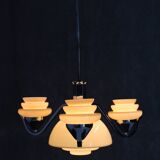 1930s Art Deco Chandelier, Czechoslovakia