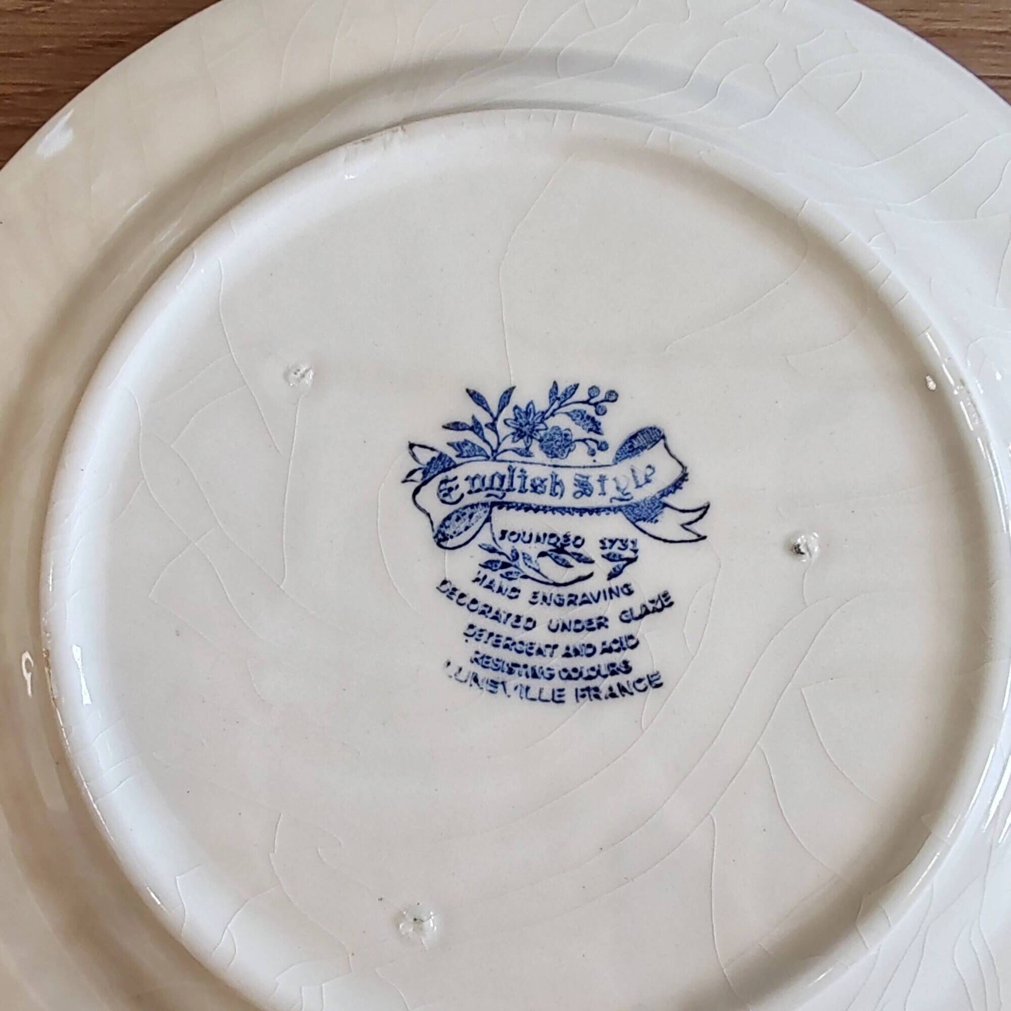 Dessert plate "Luneville"