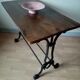 Table bistrot jardin