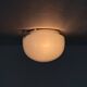 Small half-spherical half-moon wall light ceiling light 14 cm opaline