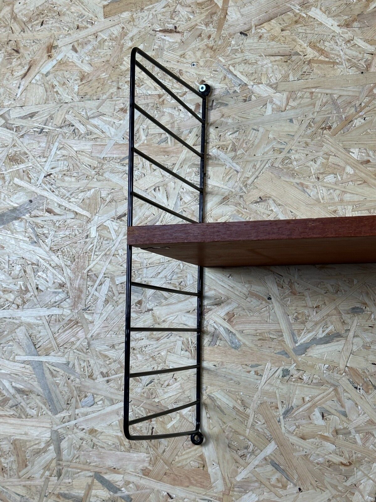 60s 70s teak string shelf module by Kajsa & Nils "Nisse" Strinning Sweden