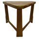 Vintage Scandinavian side tables made of solid wood circa 1970s