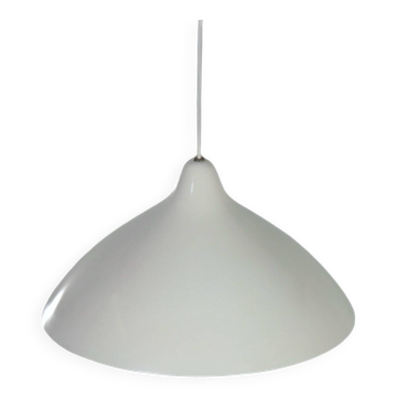 Pendentif blanc par lisa johansson – pape pour orno, finlande, années 1950