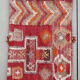 Berber cushion cover, ancient weaving Zanafi/Glaoua, unique piece.