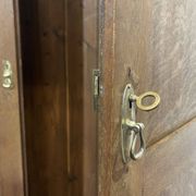 Penderie anglaise en chêne début XXème