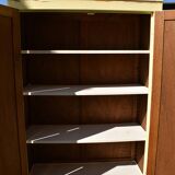 Armoire ancienne buffet jaune vintage parisien