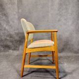 Larsen & Madsen designer armchair by Fritz Hansen, Vintage Scandinavian 1960s