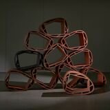 Fossile S Stackable Ceramic Shelving Unit, Roche Bobois, 2009