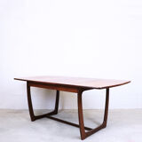 Teak expandable dining table, Denmark, 1960