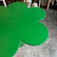 Wood and metal Tomotom table in green by Bernard Holdaway, 1960
