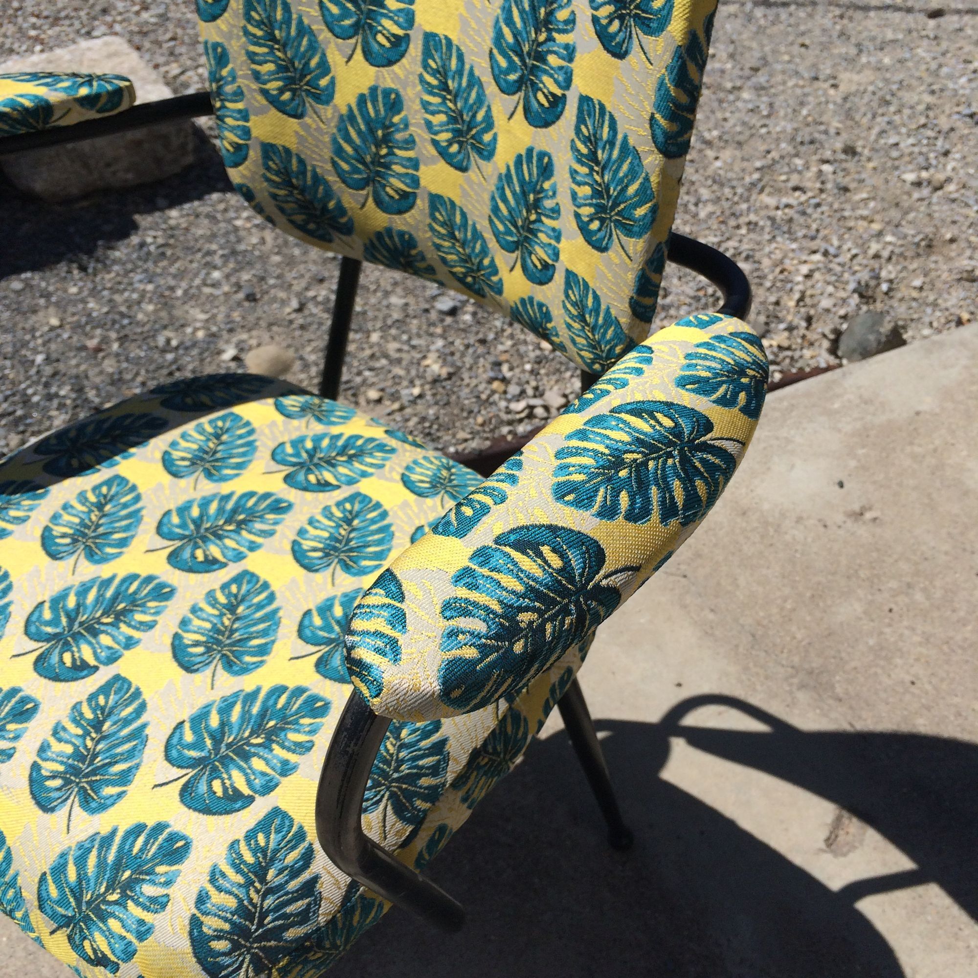 Old restored administration chair - 50s