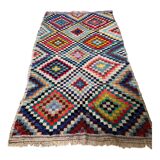 Boucharouite carpet, 264x140 cm