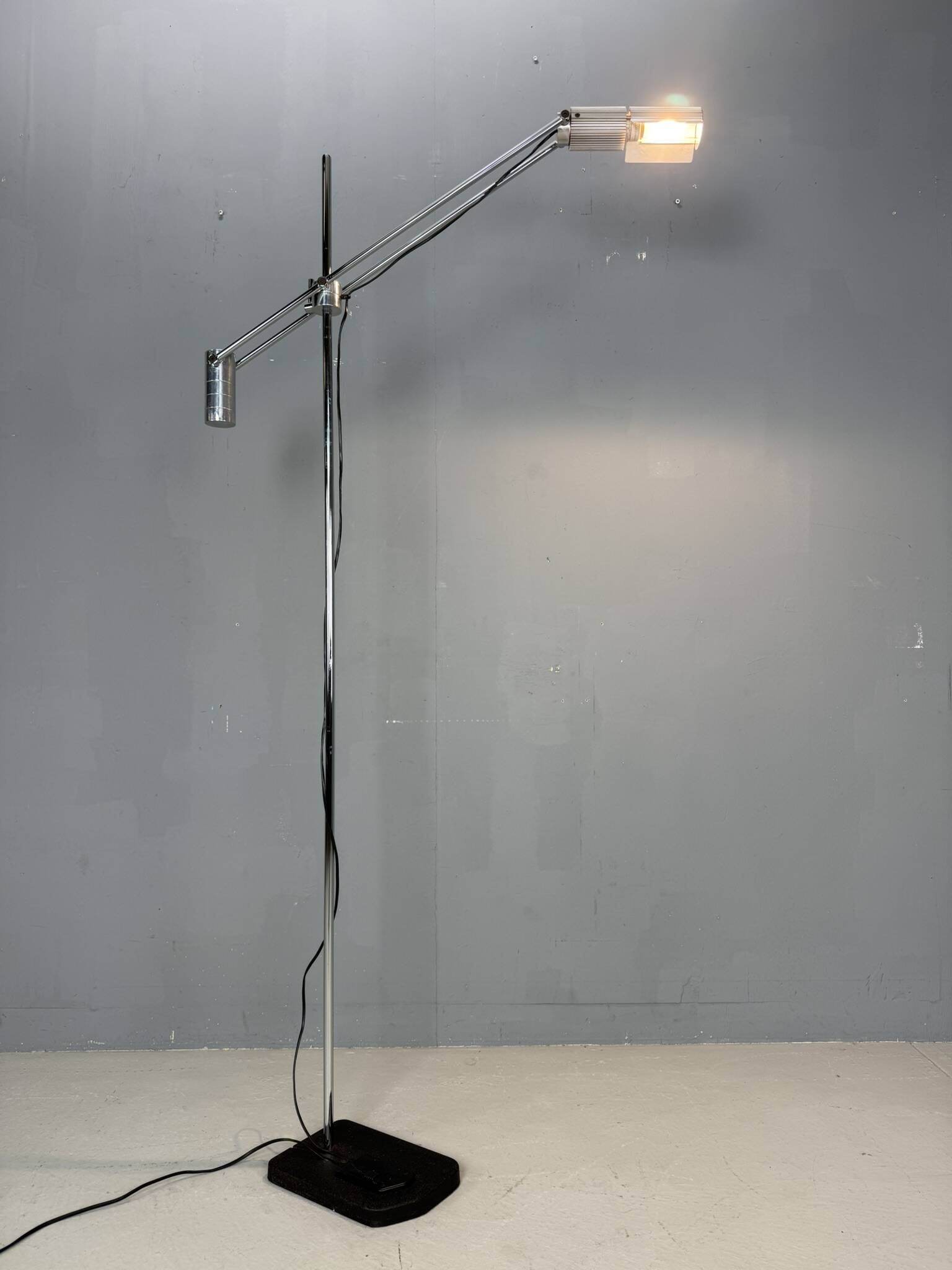 Haloprofil 8008 floor lamp by Viktor Frauenknecht for Swiss Lamps, 1970s