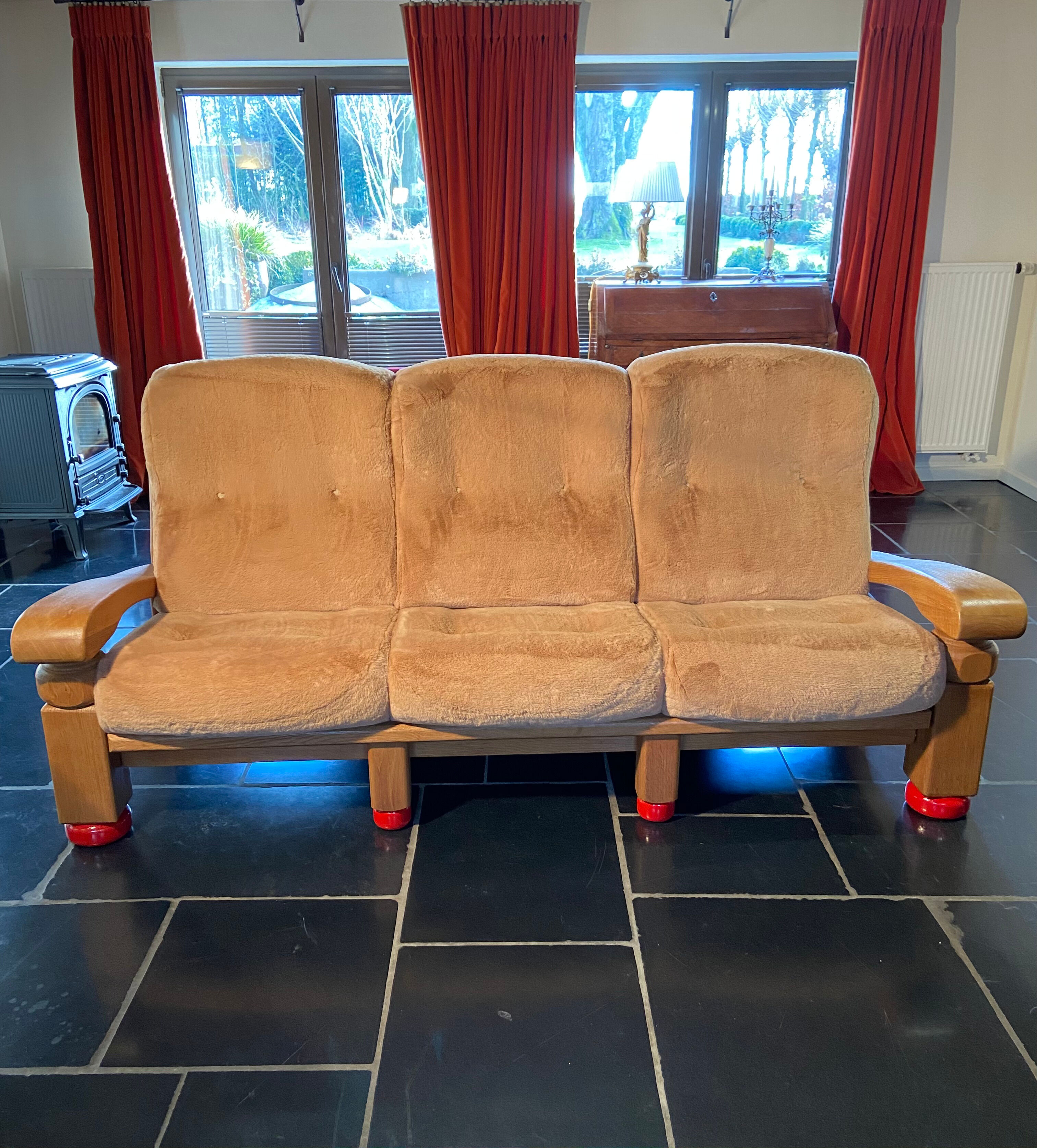 Vintage 3-seater sofa