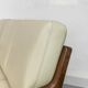 3-Seater Senator Sofa in Leather and Teak by Ole Wanscher for Cado, 1977