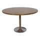 Mid-Century Teak Modern Round Dining Table, Denmark, 1970s