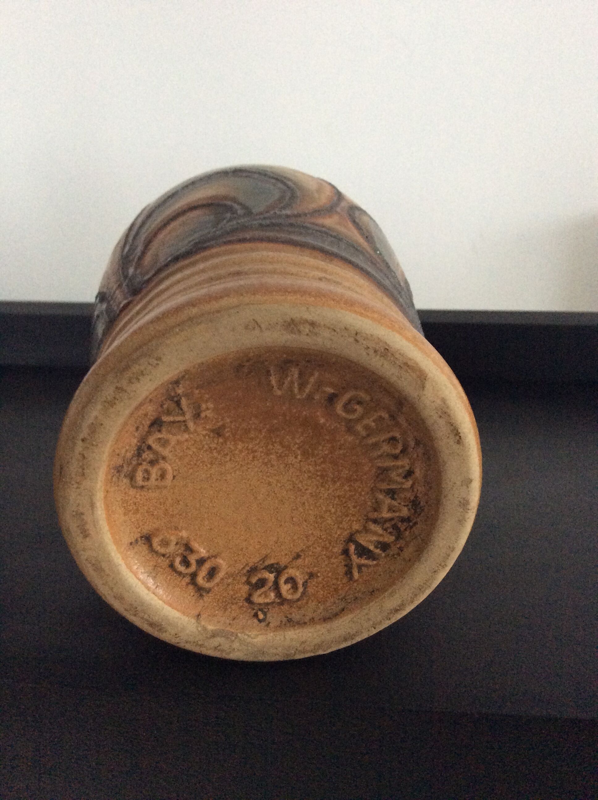 Vintage vase 60s-70s ceramic West Germany