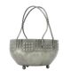 Art Deco sugar bowl, silver-plated brass, Poland, 1920s