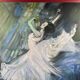 Acrylic Painting or Oil on canvas Dancer, little rat! signed Esseau