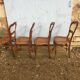 Set 4 chairs louis Philippe in caning